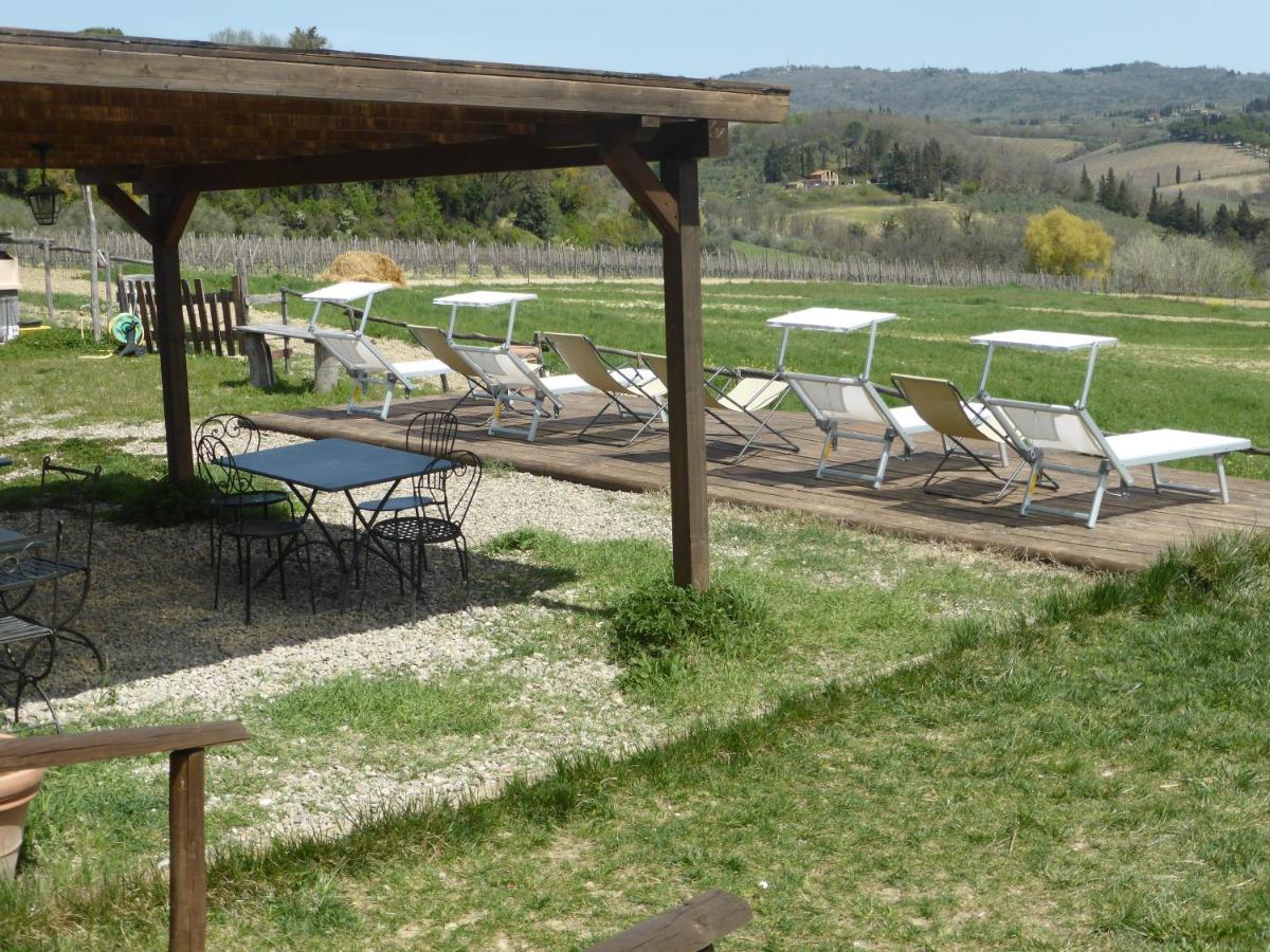 Agriturismo Le Tre Pietre - Podere Nel Chianti Quercegrossa Exterior photo